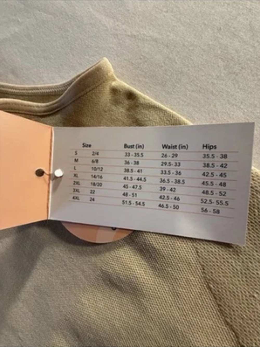 Shapermint Light Cream Seamless Shaping Cami - Picture 3 of 5